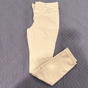 Universal Thread Women's Ivory Skinny Jeans